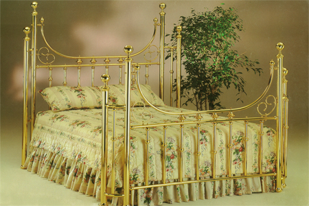 Brass Bed – Royal With Wraps